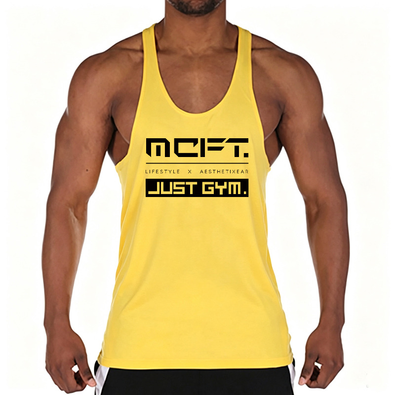 Tank Top Muscle - Kaos Tank Top Katun Pria untuk