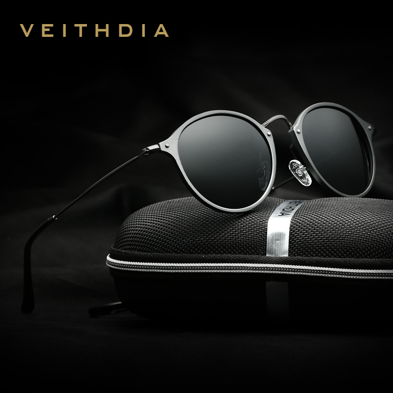 Sunglasses Aviator Polarized - VEITHDIA Kacamata Hitam Pria Kacamata Hitam