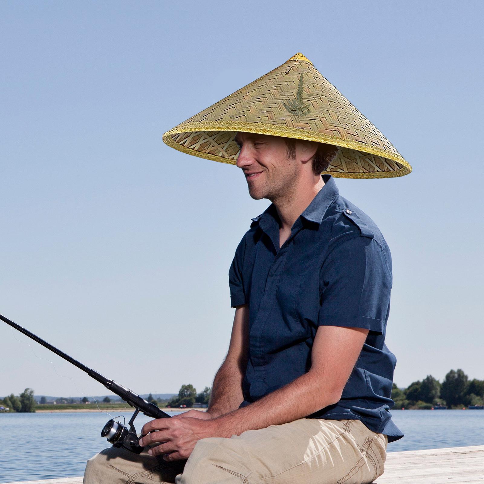 Topi Jerami Cina Buatan Tangan - Bucket Hat Straw ulasan dan harga