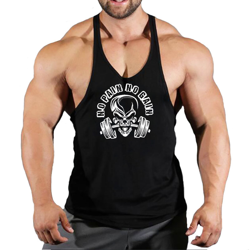 Tank Top pria tanpa lengan, ka - Tank Top Muscle ulasan dan harga