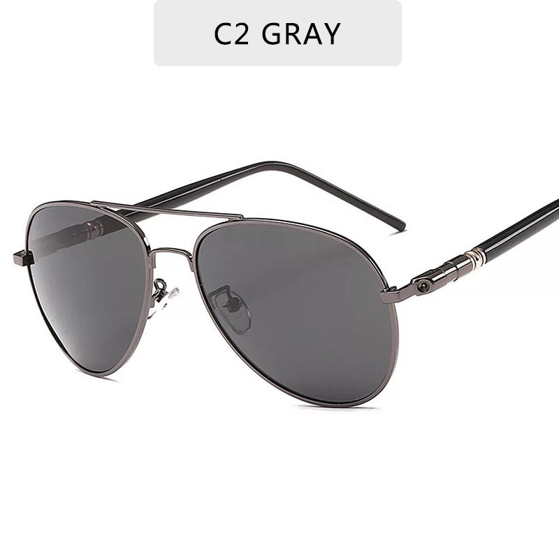 Kacamata hitam pria terpolaris - Sunglasses Aviator Polarized ulasan dan harga
