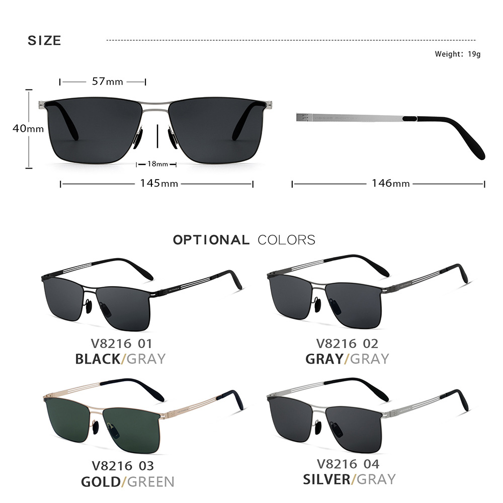 VEITHDIA Kacamata Hitam Terpol - Sunglasses Aviator Polarized ulasan dan harga